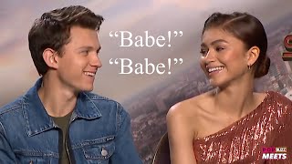 tom holland and zendaya being a married couple for 4 minutes and 12 seconds [upl. by Reklaw754]