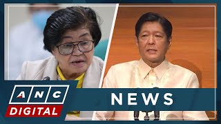 Clarita Carlos tells Bongbong Marcos Listen to experts after China laser attack  ANC [upl. by Eibbob]