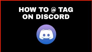 How to tag properly on discord  tagging tutorial 1  discord [upl. by Blus30]