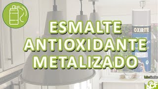 🔴 👌 Esmalte antioxidante Oxirite Xylazel en spray acabado metalizado  Bricotiendas [upl. by Epoillac]