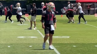 Brock Purdy and Josh Dobbs start first true 49ers offseason program — Nick Bosa in the house too [upl. by Akirat]