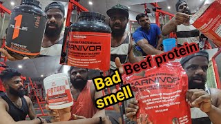 SHOTGUN PREWORKOUT results amp Carnivor Beef Protein Isolate  Tamil  Must Watch Before Buying [upl. by Lekcar]