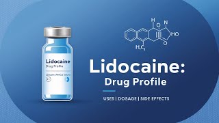 LIDOCAINE DRUG PROFILE pharmacy pharmd pharmacokinetics pharmacology [upl. by Nwahsar]