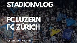 FCZInvasion in Luzern 😳🍻 Stadionvlog  01102023 [upl. by Elnora996]