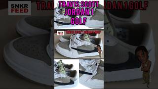 Travis Scott Air Jordan 1 Low Golf shoes sneakerhead travisscott [upl. by Roselyn]