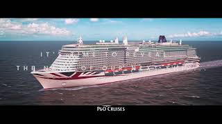 PampO Cruises  PampO Cruises names second Excel class ship [upl. by Selena]