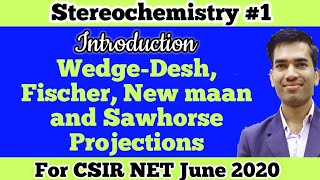 Stereochemistry Organic ChemistryStereochemistry for CSIR NETFischer ProjectionWedge Dash [upl. by Tarrant556]