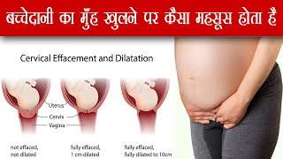 बच्चेदानी cervix का मुंह खुल गया है घर पर खुद करे पता  Cervix Dilation symptoms [upl. by Mckenna]