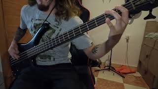 Rational Gaze Bass Cover Meshuggah Weekly Riff 10 [upl. by Haymes]