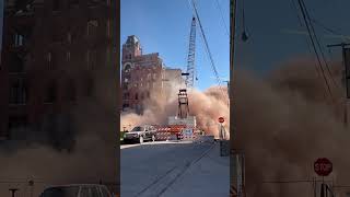 Dubuque Malt amp Brewery Demolition [upl. by Broek]