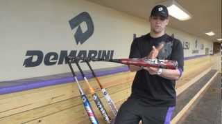 2013 Demarini BBCOR Baseball Bat Technology  Explained by Matt quotCoastiequot Hendryx [upl. by Oshinski]