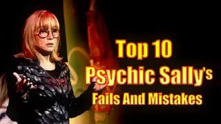 10 Psychic Sally Fails And Mistakes Sally Morgan is a FraudExposed [upl. by Cyprio373]