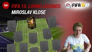 FIFA 15  Living Legend 3  Miroslav Klose  bPartGaming [upl. by Monro]