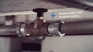 Produktvideo PRIMOFIT kompressionsfitting – GF Piping Systems  Danish [upl. by Nosac]