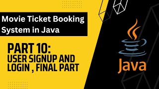 Movie Ticket Booking System part 10 User signup and login  final part [upl. by Crowe]