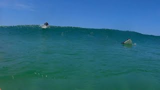 Cornwall 2021  Surfing at Godrevy Beach [upl. by Adnic912]