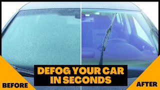 How to Defog Car Windows FAST Easy Methods [upl. by Hera]