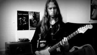 Bathory  Blooded Shore guitar cover [upl. by Refannej]