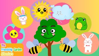 The Friendship Garden Adventure  Learning New Words  Vocabulary for Kids [upl. by Plumbo910]