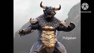 Pulgasari sounds kaiju [upl. by Erena744]