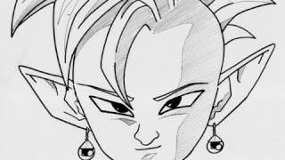 No351 HOW TO DRAW SUPREME KAI 東の界王神 [upl. by Vaenfila423]