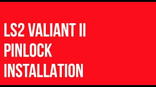 HOW TO INSTALL VALIANT II PINLOCK [upl. by Ennaid]