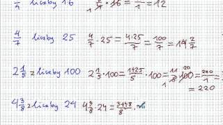 Obliczanie ułamka danej liczby  Matematyka Szkoła Podstawowa i Gimnazjum [upl. by Beebe167]