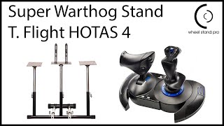 WSP Super Warthog  Thrustmaster T Flight HOTAS 4 setup video [upl. by Harte]