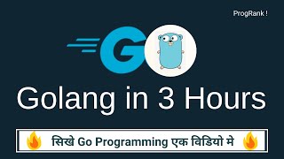 Golang Tutorial In Hindi  Learn Go Programming Step By Step [upl. by Mosnar]