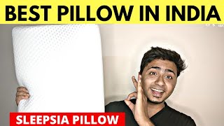 Best Pillows for neck pain in India Best Memory Foam Pillow for Shoulder Pain ⚡ Sleepsia Review 2022 [upl. by Uzia107]