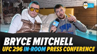 Bryce Mitchell EMOTIONAL EPIC PREACH on Farming amp Freedom  UFC 296 [upl. by Milstone]