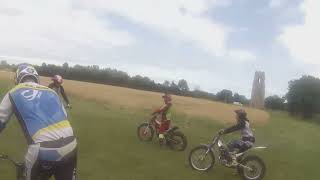 Trials bike RACING 🤣 dragrace dragracing dragracinglife trials dirtbike rider hebo apico [upl. by Sidonia]