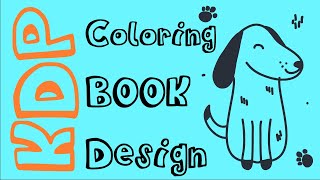 HOW TO DESIGN KDP COLORING BOOKS Using Illustrator [upl. by Litha58]