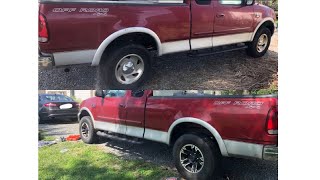 NEW RIMS ON THE F150 [upl. by Gibert]