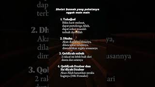 sholat sunah yang pahalanya besar fyp quotes trending motivasidiri [upl. by Anawqahs]