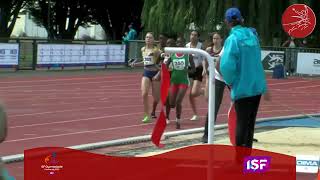 3000m Girls and Boys Final ISF Gymnasiade Normandy 2022 Day 1 [upl. by Egiaf]