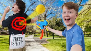 Top 5 Most Embarrassing Nerf Battle Moments [upl. by Ahsekad]