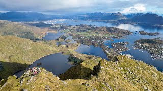 巴爾斯塔｜ Ballstad ｜ Nonstinden ｜ Hiking ｜Lofoten ｜羅弗敦群島｜Norway ｜挪威｜DRONE｜空拍 [upl. by Adiela]