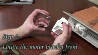 Motorized 2quot Wood Blind Battery Operated DoItYourself Kit Installation Video [upl. by Komara941]