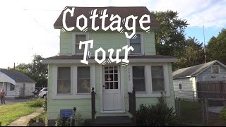 Hotel Tour Ashworth Cottage Vacation Rental Chincoteague Island VA [upl. by Ateekram]