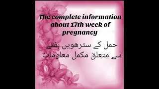 Pregnancy At 17TH Week The Complete Mothers Guide About 17th Week Of Pregnancy [upl. by Anoj561]