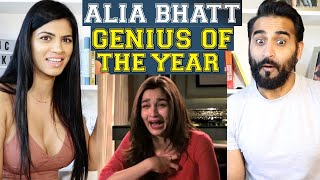 AIB ALIA BHATT  REACTION  Genius of the Year [upl. by Letizia625]