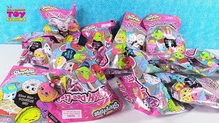 Shopkins SquishDeeLish Series 1 2 amp 3 Squishy Blind Bag Opening Toy Review  PSToyReviews [upl. by Noired]