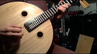 Chinese Zhongruan Mondgitarre Moon Guitar Ruan [upl. by Marshal]