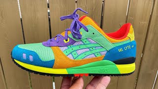 XMen x Kith x Asics GelLyte III 07 Remastered quotStormquot Review amp OnFeet [upl. by Woolcott221]