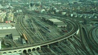 Trains Time Lapse  Zurich Main Station [upl. by Leunam632]