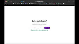 Palindrome Checker  JavaScript Project [upl. by Tedric]