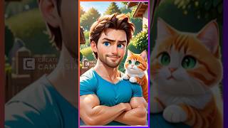 cats story ai shorts cute youtubeshorts kitten cats cartoon [upl. by Aztiraj]