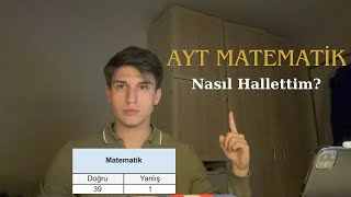 AYT Matematik Reçeten Bu Videoda  AYT Matematik Nasıl Halledilir [upl. by Giuseppe462]