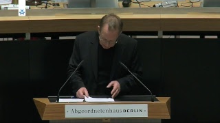 ALEX Live  Die 36 Plenarsitzung aus dem Abgeordnetenhaus von Berlin [upl. by Eirrem767]